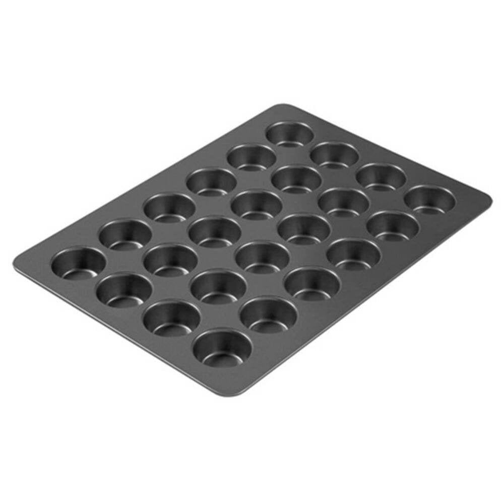 Wilton Perfect Results Premium Non-Stick Mega Standard-Size Muffin And Cupcake Baking Pan, Standard/ Std 24-Cup