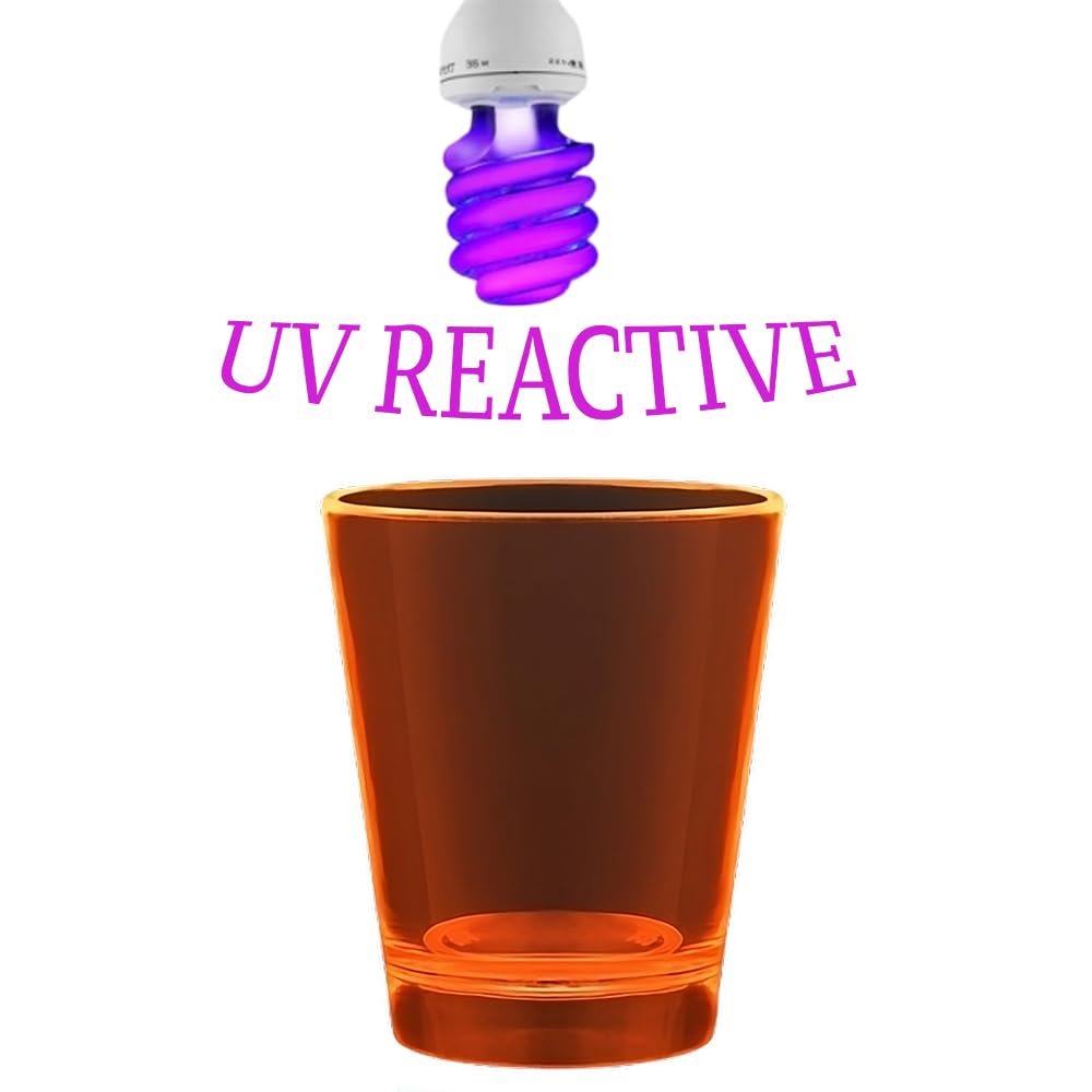 Blinkee Glow In The Dark Shot Glass Orange