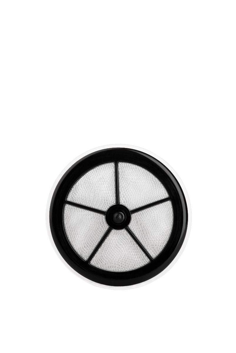 Bodum Spare Cross Plate Including Silicone Ring For Coffee Maker 4 Cup, 0.5 L, 17 Oz And 8 Cup, 1.0 L, 34 Oz, Black