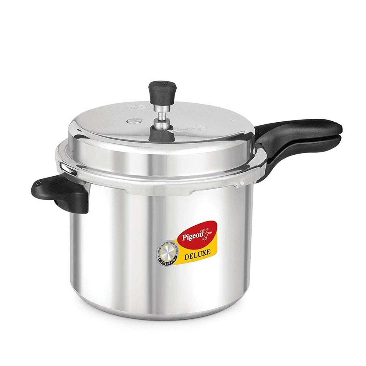 Pigeon Pressure Cooker - 7.5 Quart - Deluxe Aluminum Outer Lid Stovetop & Induction - Cook delicious food in less time: soups, r
