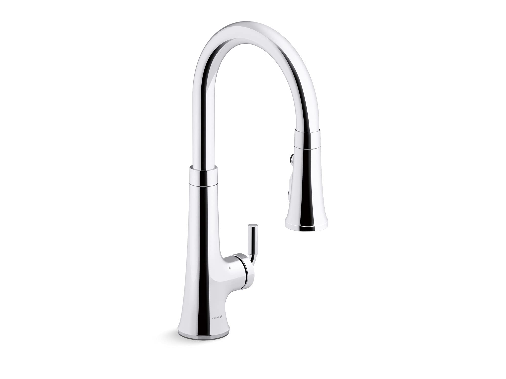 Kohler 23766-Cp Tone Touchless Kitchen Sink Faucet, Kitchen Faucet With Pull Down Sprayer, Touchless Faucet For Kitchen Sink, Po