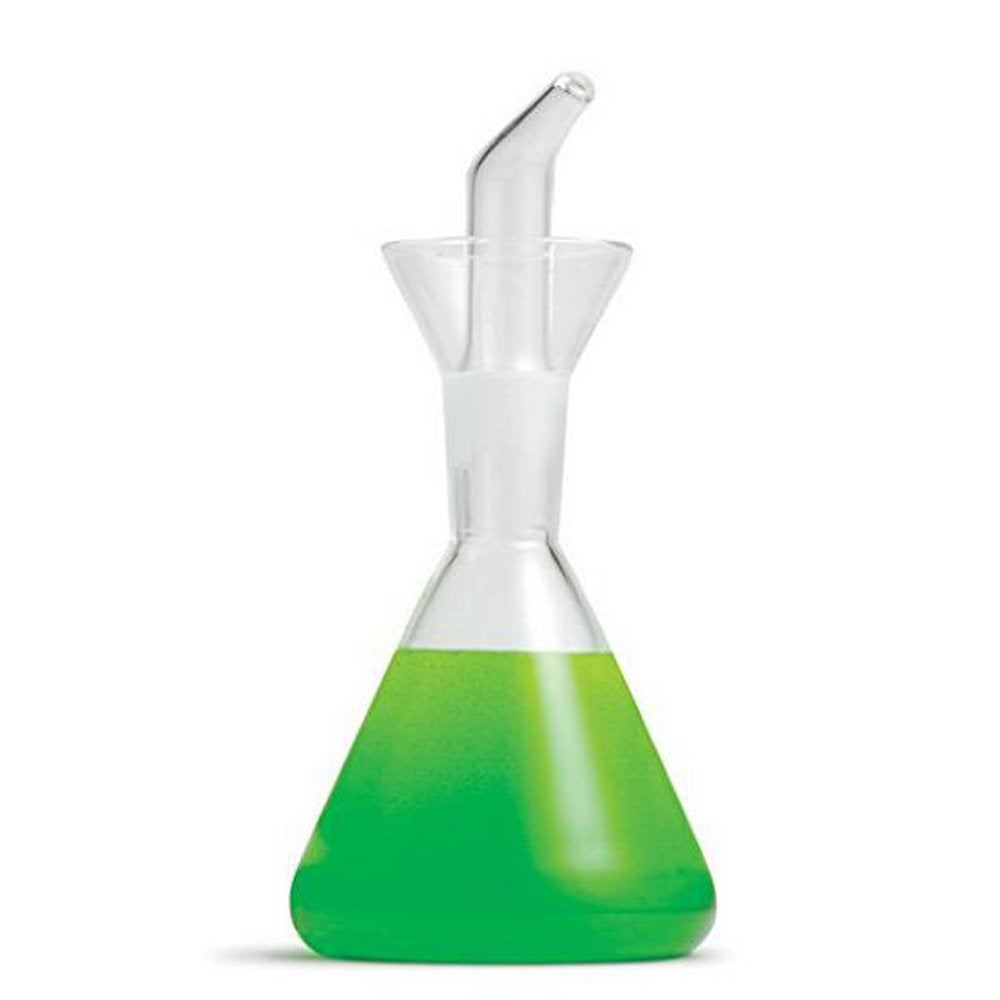 Eleton Cone Dish Soap Cruet, Soap Dispenser For Kitchen Bbq And Bathroom, 16-Ounce Transparent