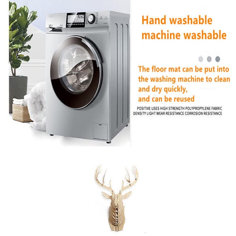 Hyfan Half Round Microfiber Chenille Non-Slip Bathroom Bath Rug Super Absorbent Quick Drying Shower Mat Soft Shaggy Bathtub Rugs