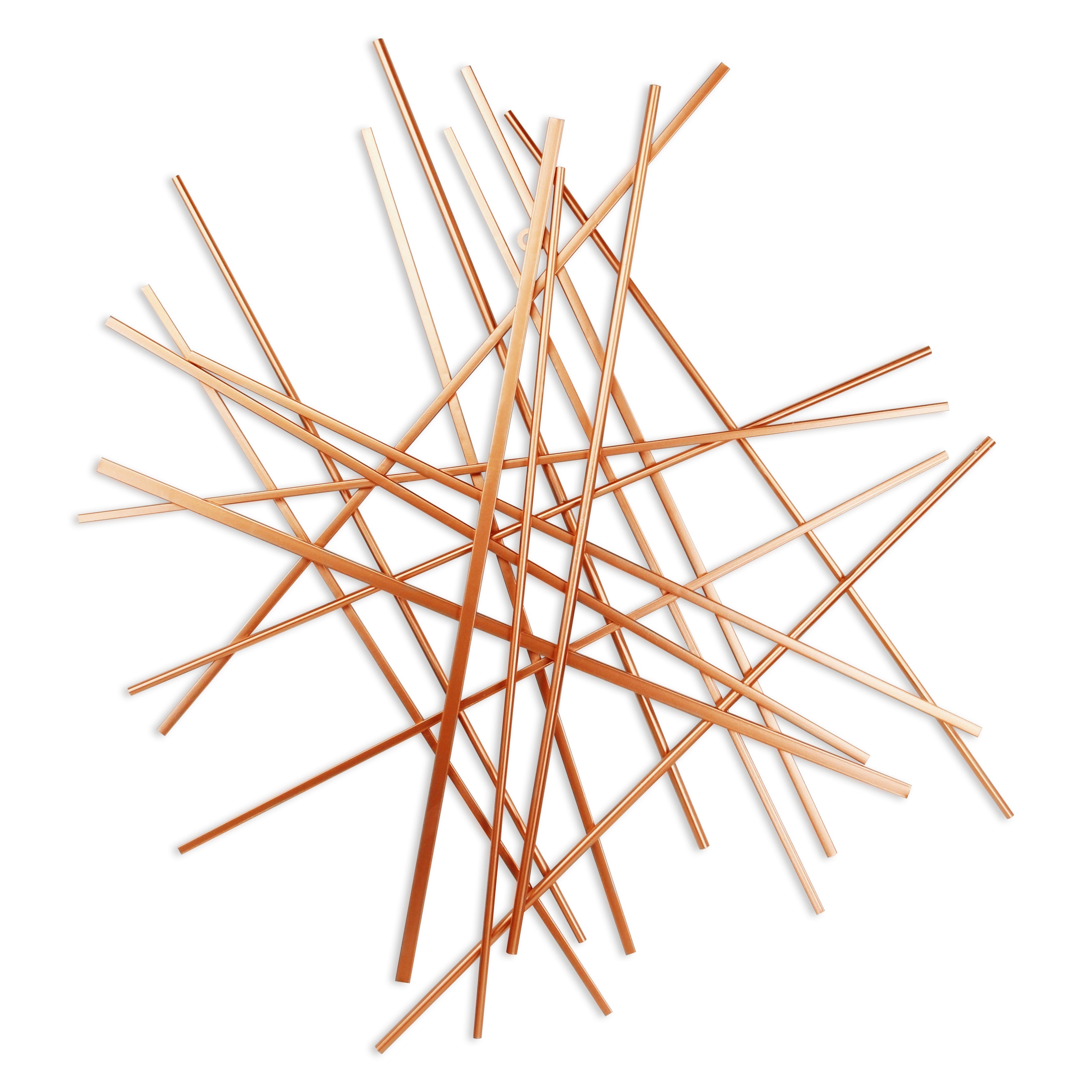Avalon Large Abstract Wall Decor - Rose Gold-like New