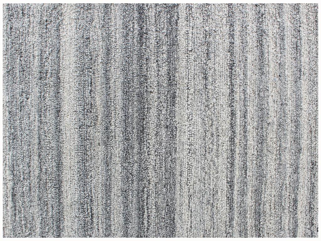 5 X 8 Gray Abstract Hand Tufted Non Skid Area Rug