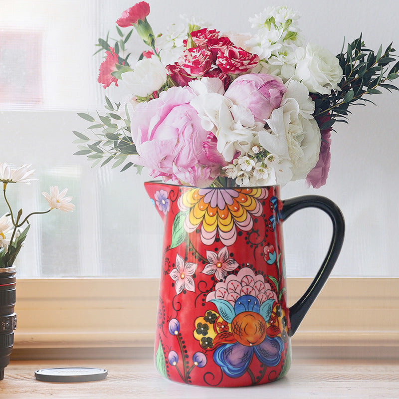 European-style Ceramic Household Large Capacity Kettle