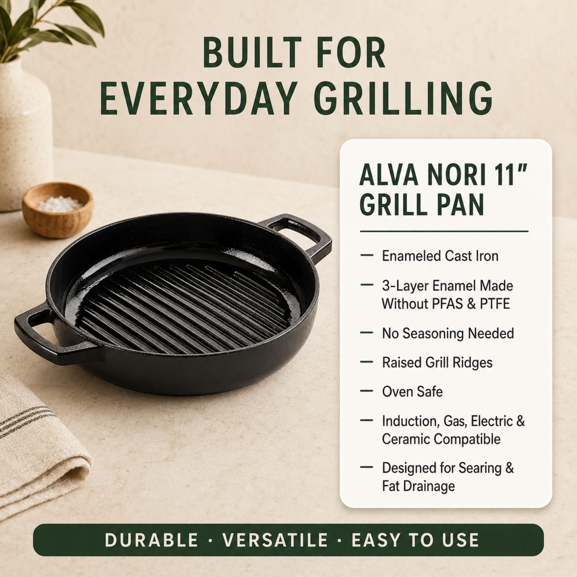 Grill Pan, 11"