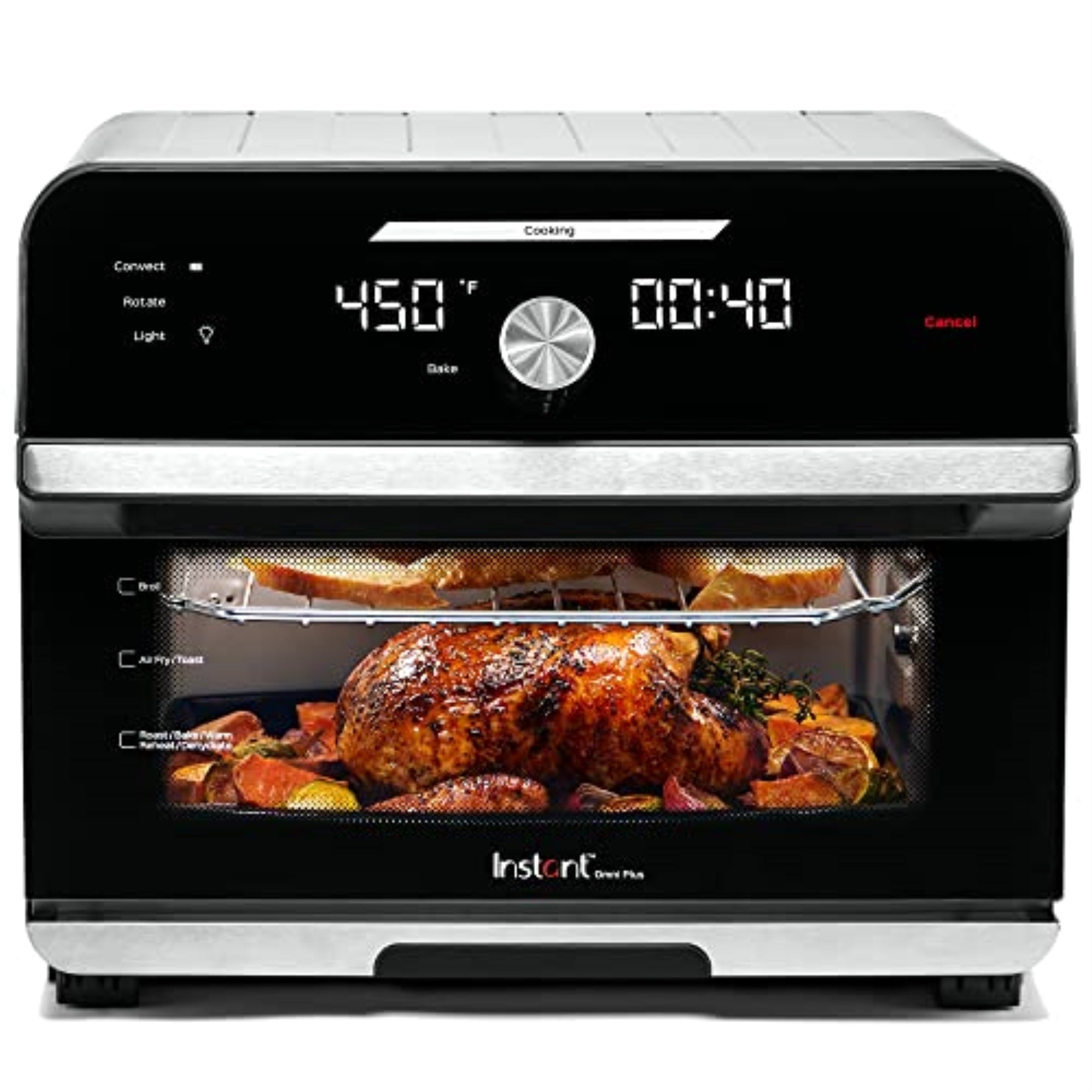 6010894 Toaster Oven Stl 18L Instant Pot Omni Plus Stainless Steel Black Toaster Oven 15.7 In. H X 16.5 In. W X 13.9 In. D (Pack