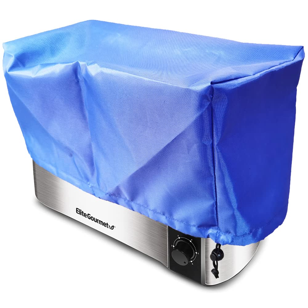 Slice Toaster Cover, Waterproof, Easy Care Small Appliance Jacket Bread Toast Machine Dust Cover Compatible For Elite Gourmet Ec