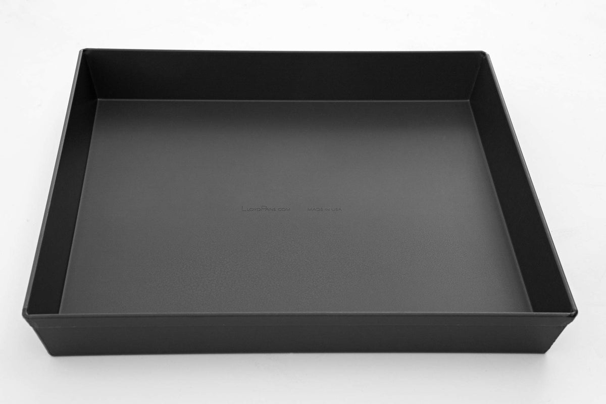 Lloydpans 12X12X1.5 Inch Sicilian Style Pizza, Pan Pre-Seasoned