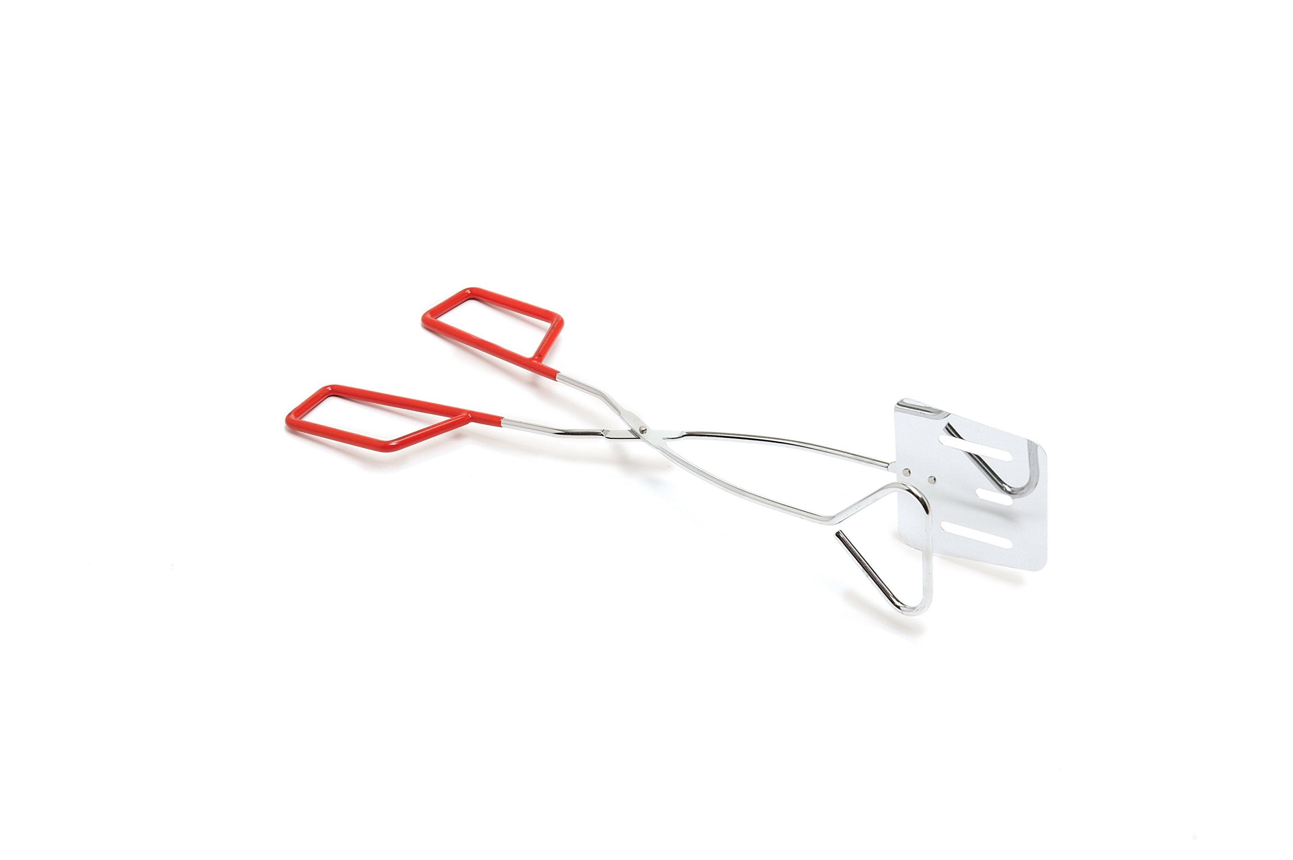 Grillpro 40730 2 In 1 Chrome Plated Turner/Tong, Silver