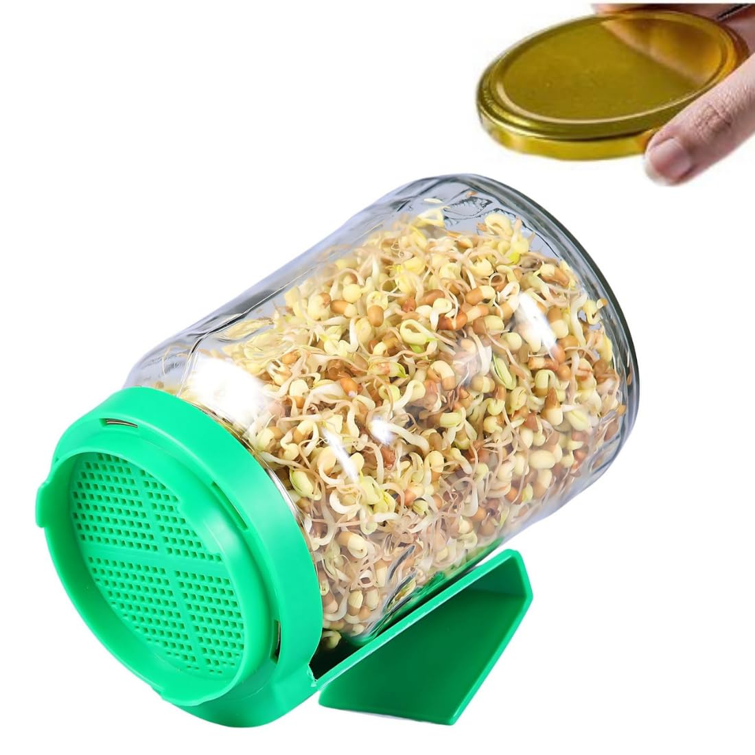 Primesage Sprouts Maker Jar Sprout Maker Sprout Jar Sprouts Maker Sprouts Maker Jar Sprout Maker Jar Sprouting | 700 Ml
