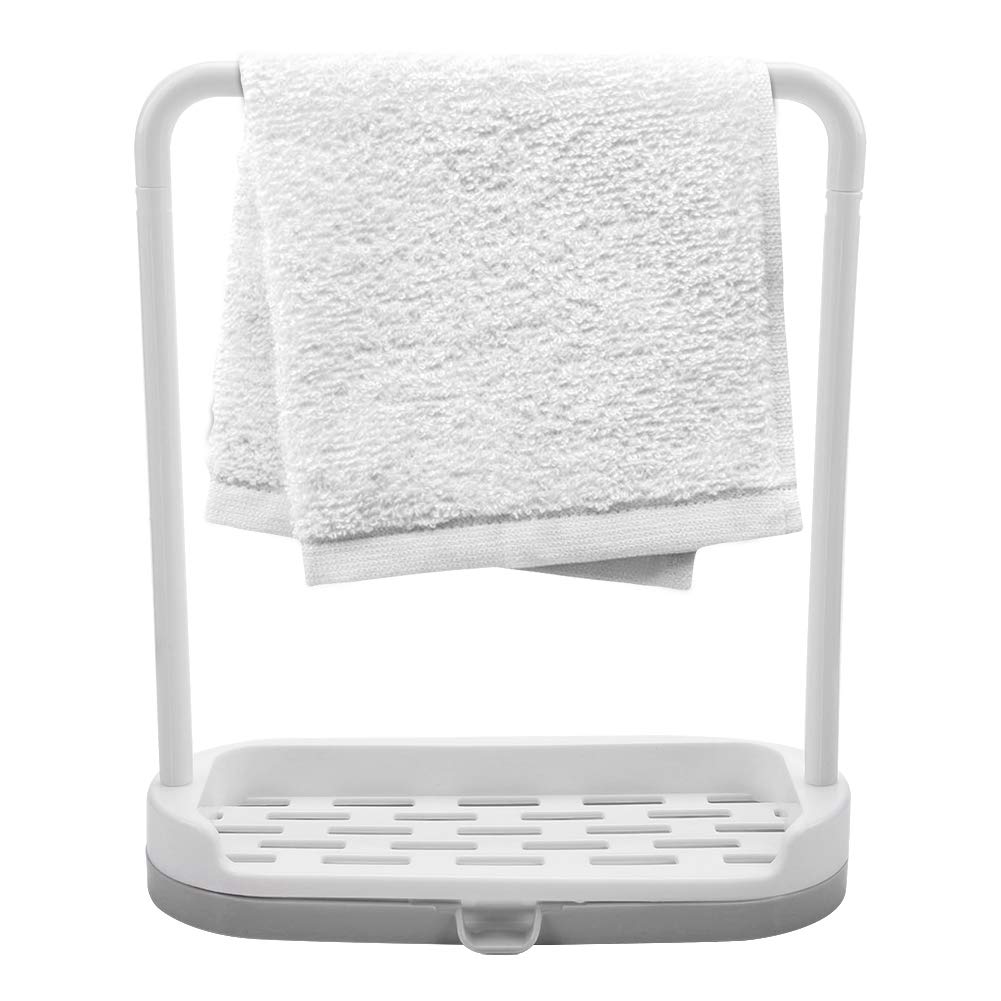Detachable Towel Storage Rack, Dishcloth Sponge Drying Rack Kitchen Plastic Quick Drying Water Absorbing Rod Rag Stand, Kitchen