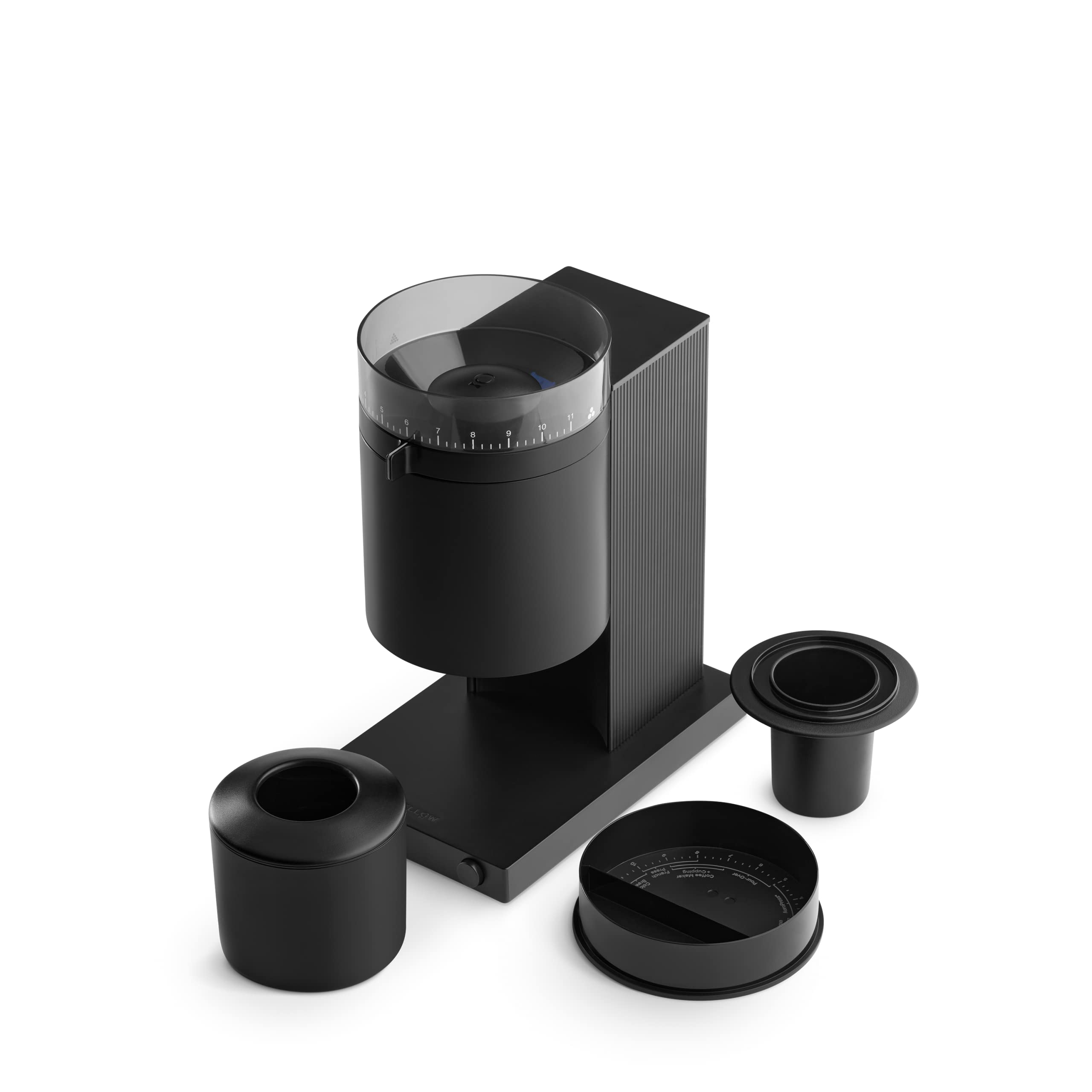 Fellow Opus Conical Burr Coffee Grinder - All Purpose Electric - Espresso Grinder with 41 Settings for Drip  French Press  & Cold Brew - Matte Black