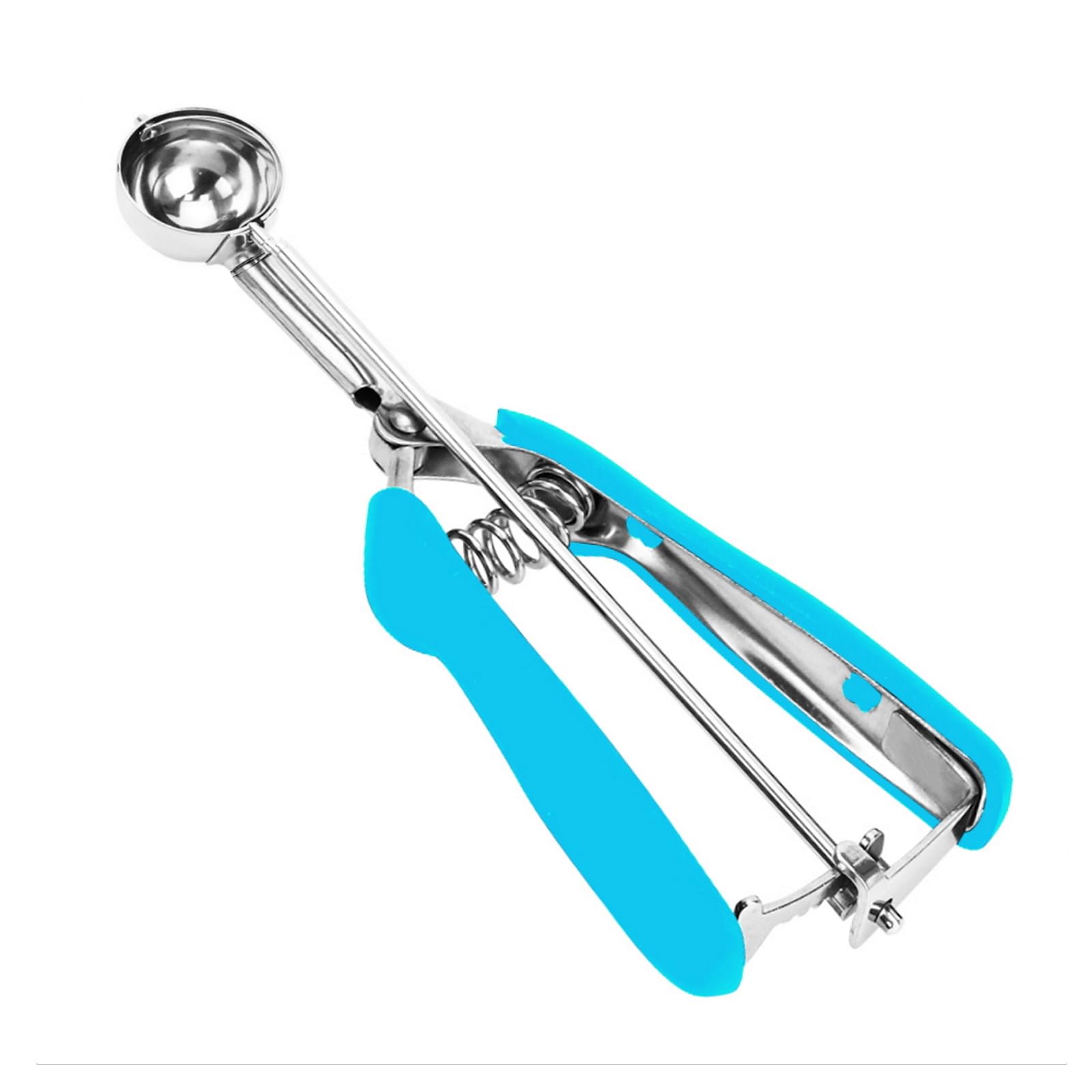 Cookie Scoop, 18/8 Stainless Steel Cookie Scooper, Mini Cookie Scoops for Baking, 1Tsp/5ml/ 0.17oz Tbsp Cookie Dough Scoop, Melo
