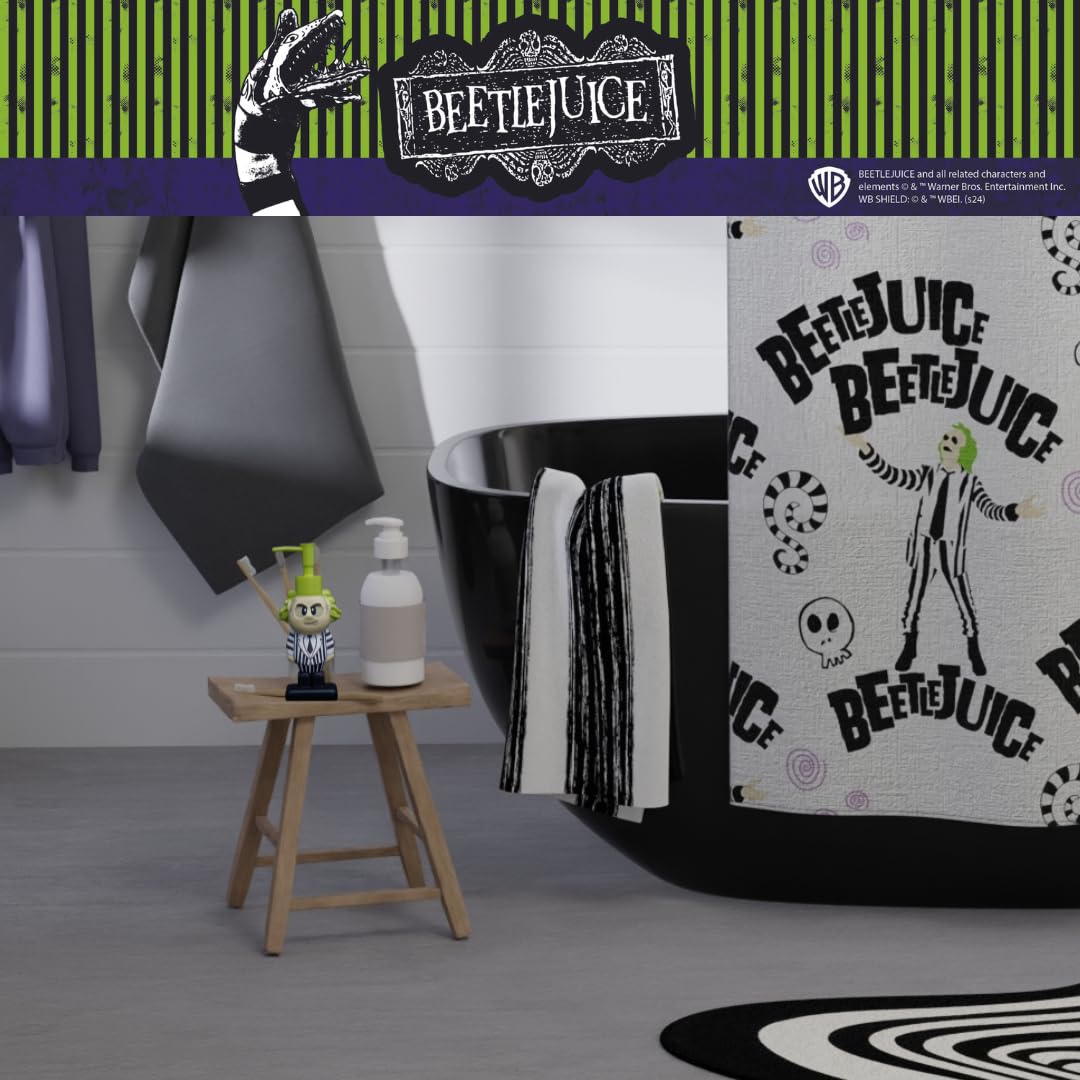 Beetlejuice Halloween Soap/Lotion/Hand Sanitizer Resin Pump Dispenser, 2.7 Ounces, (Officially Licensed Product) By Franco Colle