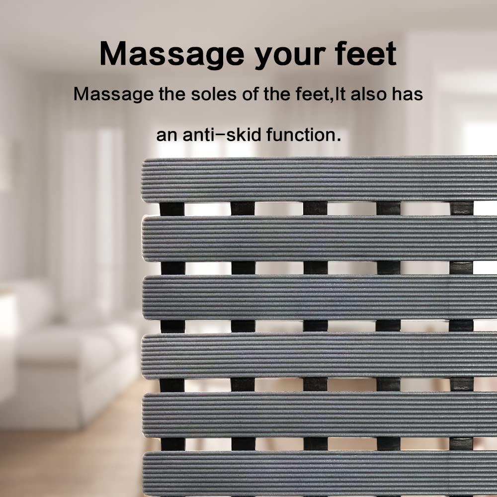 Bemiso Shower Mat Non Slip Bathtub Mat With Suction Cups And Drain Holes 37.4 X 15.7 Inch Bath Mat For Tub & Shower.Easy Dry,Eas