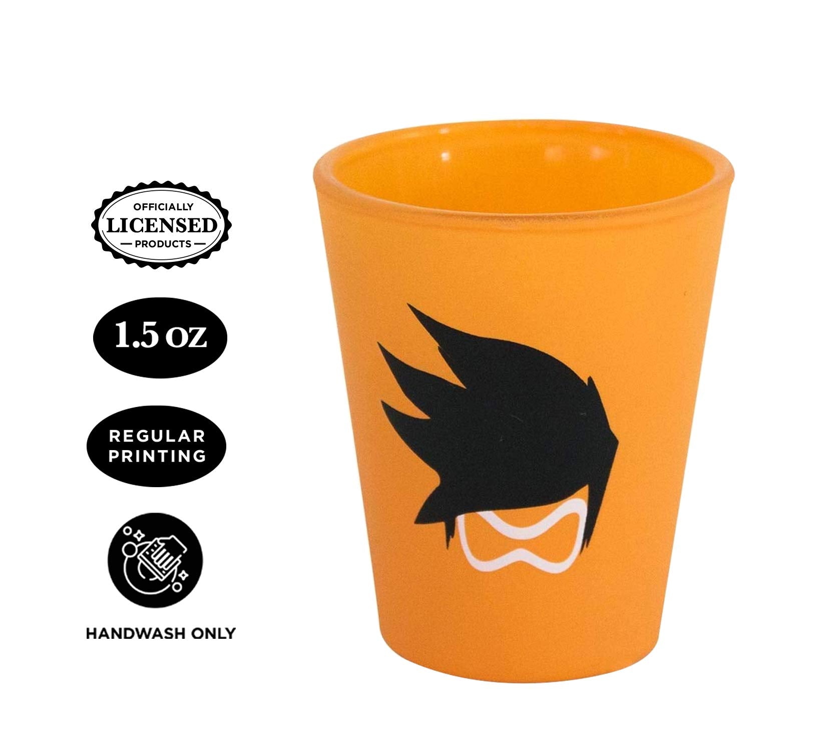 Overwatch Tracer 1.5Oz Orange Shot Glass