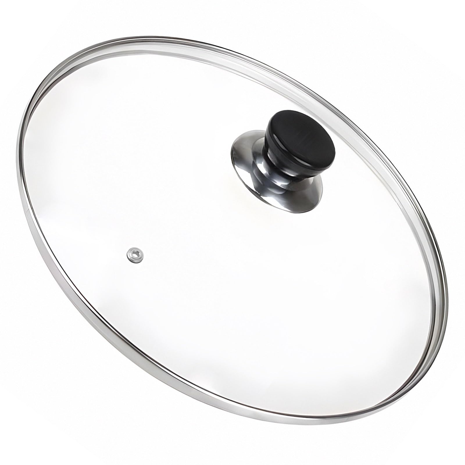 10 Inch Pan Lid, 10 Inch Frying Pan Lids, Tempered Glass Cast Iron Lid for Skillets, Fry Pan, Wok Pot (10 inch)