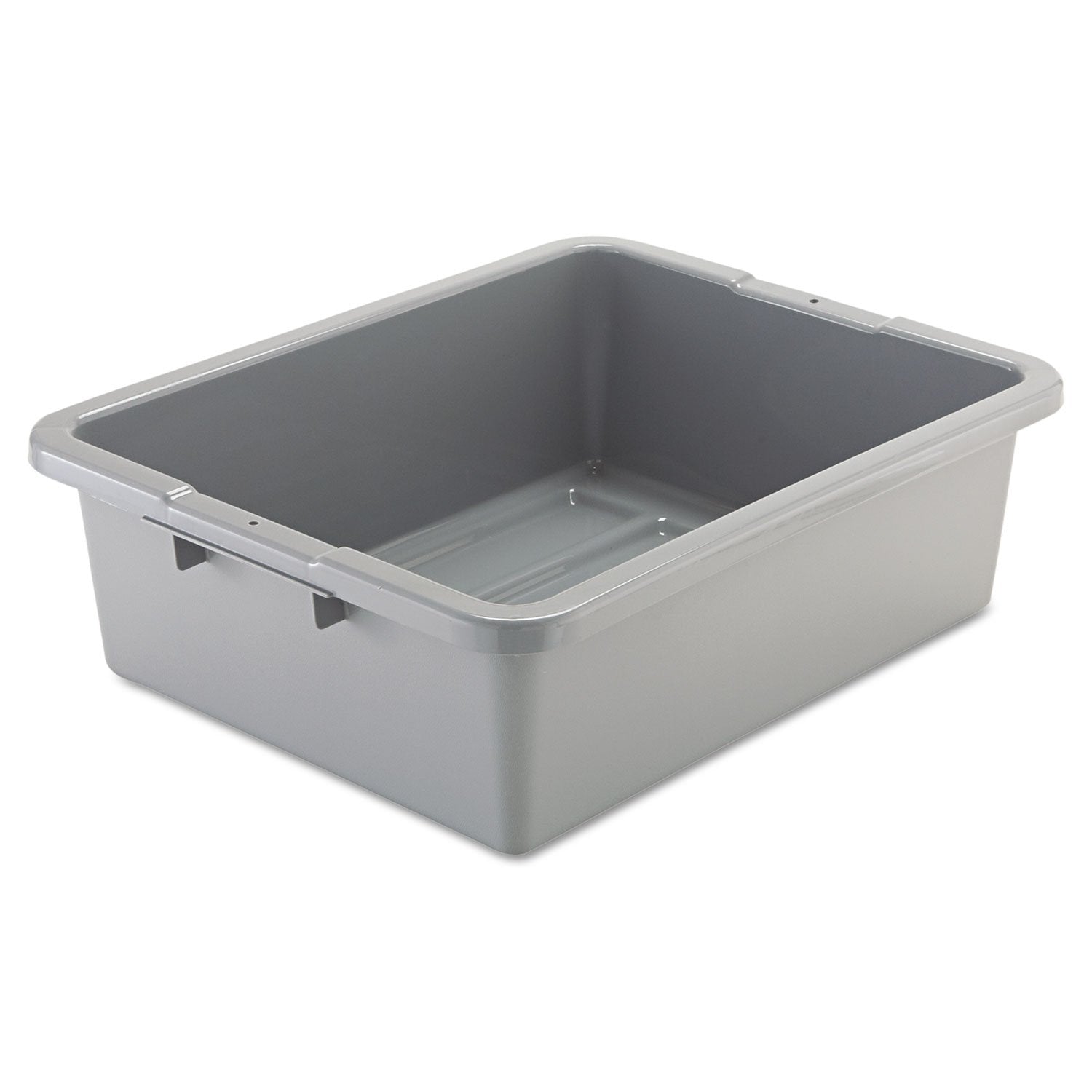 Rubbermaid Commercial Products Standard Bus/Utility Box, 7-Gallon, Gray, Heavy Duty Plastic Restaurant Wash Basin/Dish Washing T