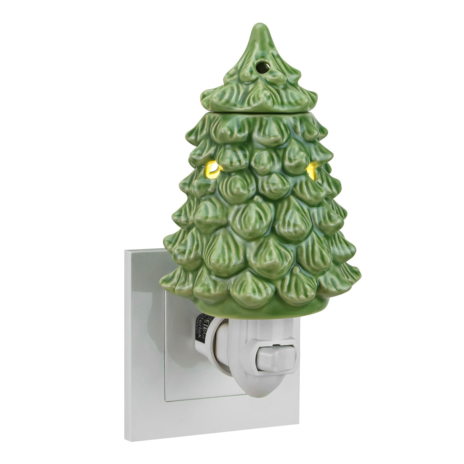 STARMOON Pluggable Fragrance Warmer Wax Melter for Christmas Decoration Home/Dorm/Office No Flame No Smoke No Soot Packaged Toge