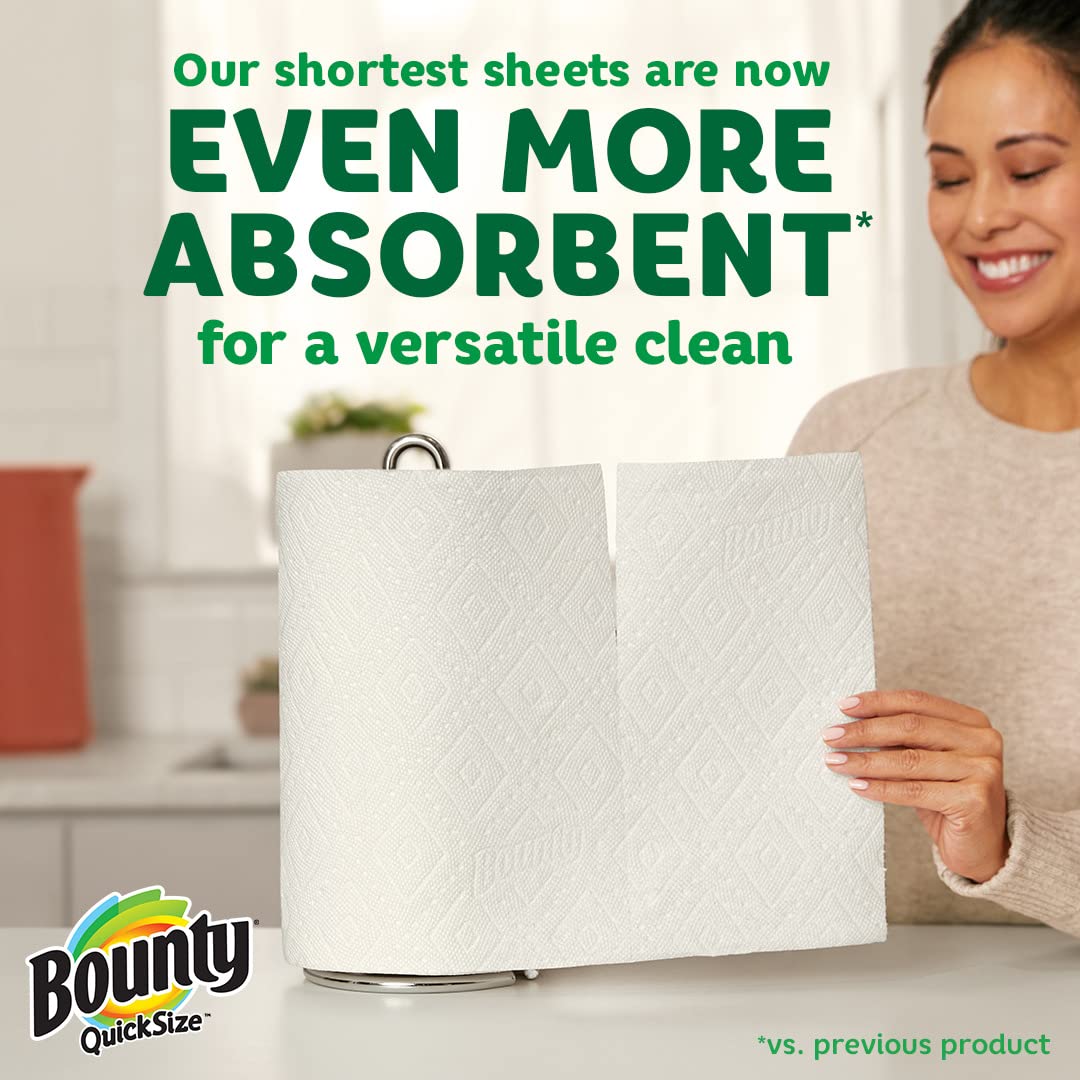 Bounty Select-A-Size Paper Towels, 6 Double Plus Rolls, White, 113 Sheets Per Roll