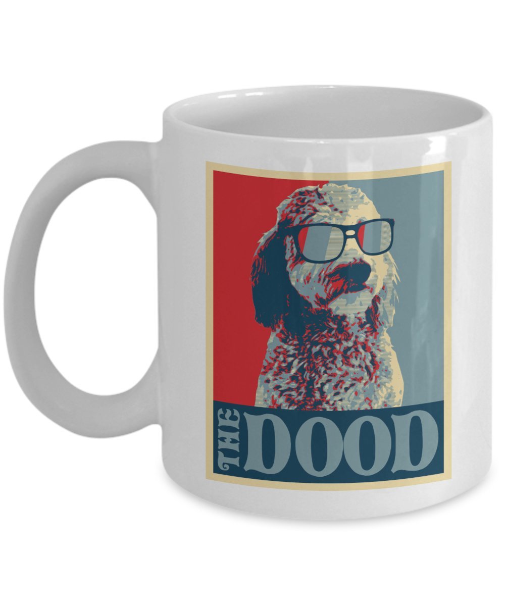Snowdog Tees The Dood Goldendoodle Coffee Mug, 11 Oz.