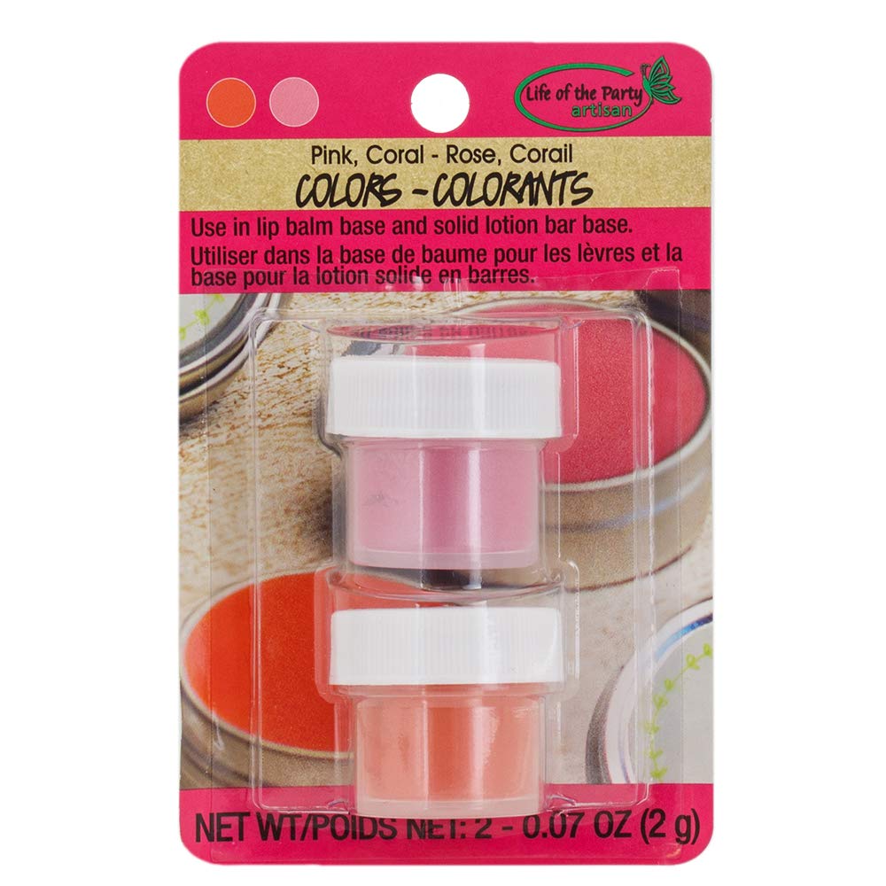 Life Of The Party Pink/Coralpowder Colors,2 Pack,61028