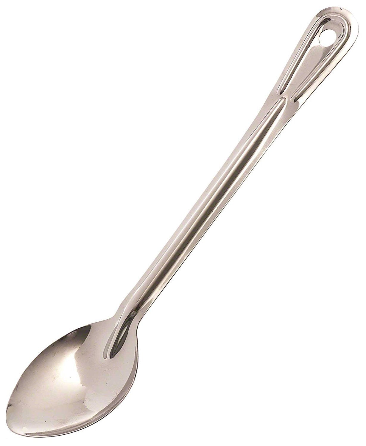 Browne 13'' Heavy-Duty Conventional Solid Serving Spoon,Silver