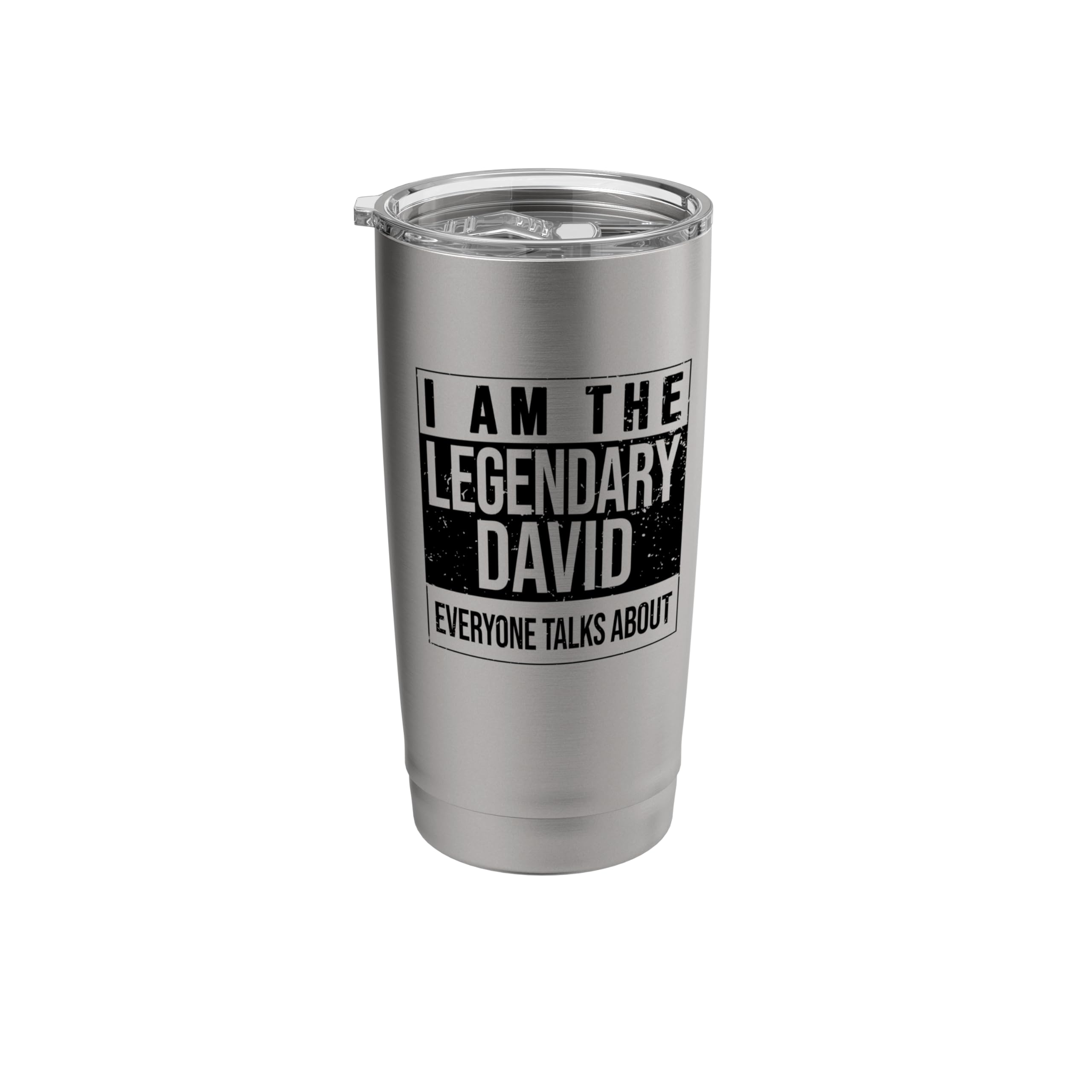 I am the legendary shirt, gift idea for David Stainless Steel Insulated Tumbler
