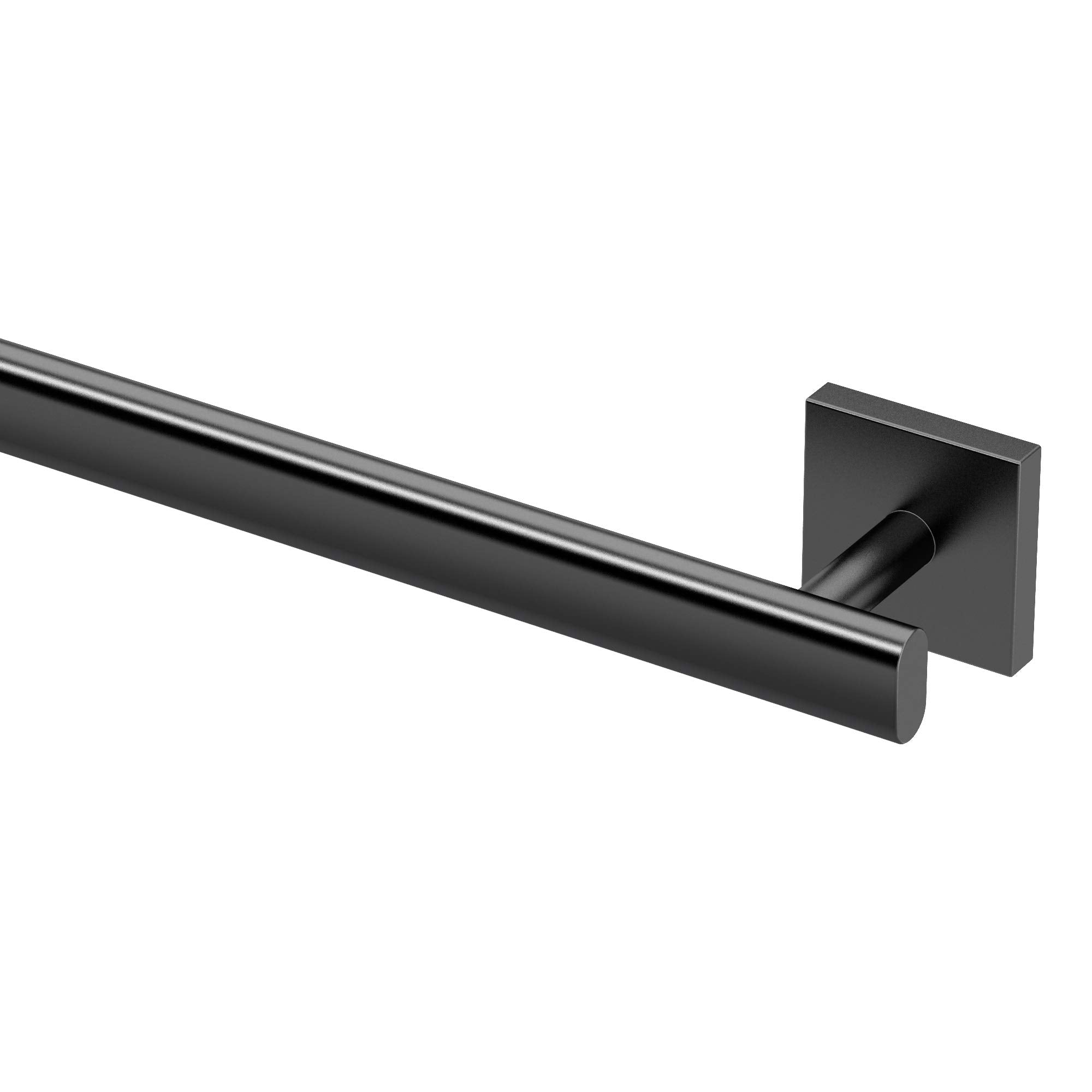 Gatco 4050Amx Elevate, Towel Bar, 30   , Matte Black/Wall Mounted 30 Inch Towel Holder For Bathroom