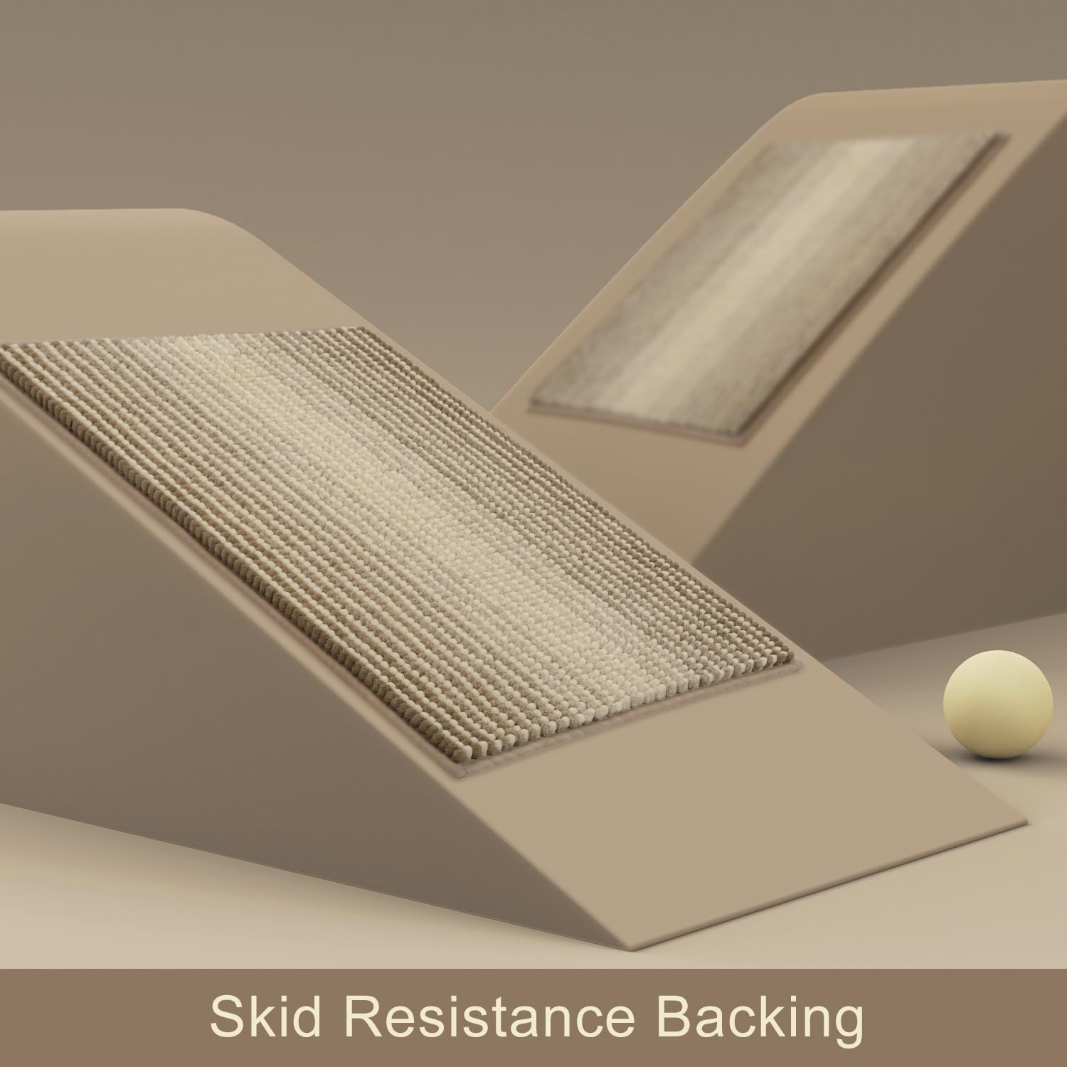 Bsicpro Large Bathroom Rugs, Bath Mat Rug For Bathroom Non Slip 24 X 36 Inches Water Absorbent Chenille Bathroom Floor Mats Mach