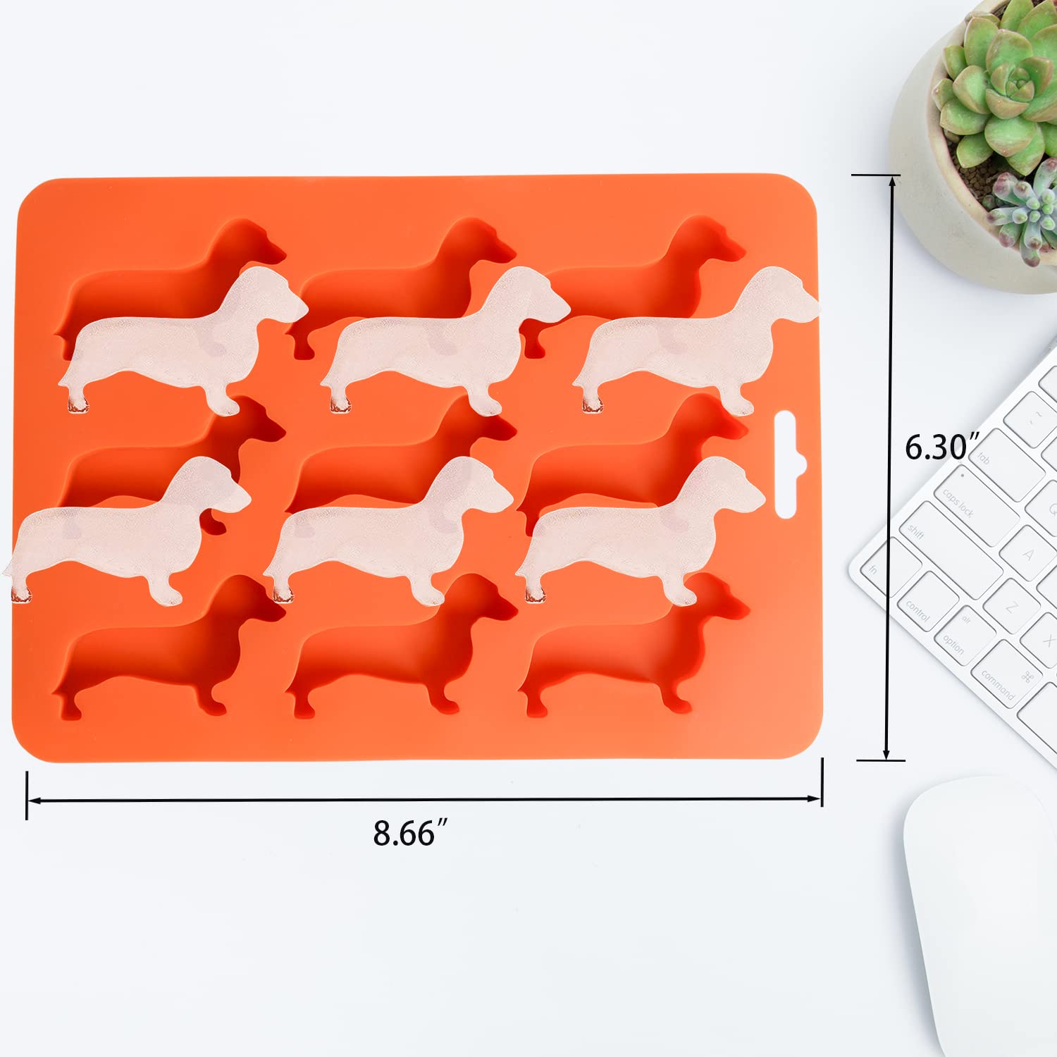 Weiner Dog Gift,Weiner Dog Ice Cube Tray,Dachshund Silicone Mold,Weiner Socks,Dachshund Coasters For Drinks,Dachshund Decor,Wien