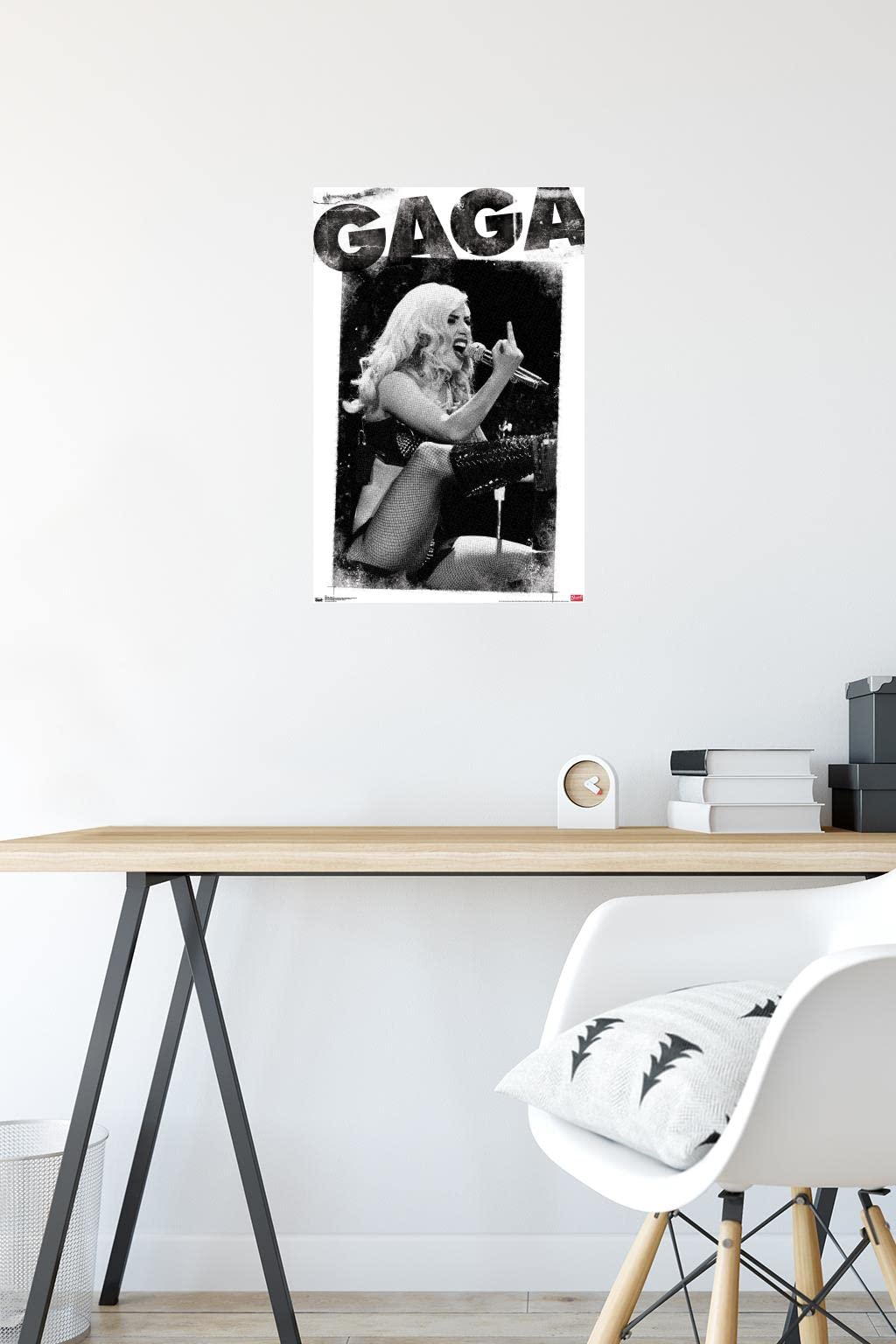 Trends International Lady Gaga - Finger Wall Poster, 14.725'' X 22.375'', Premium Unframed Version