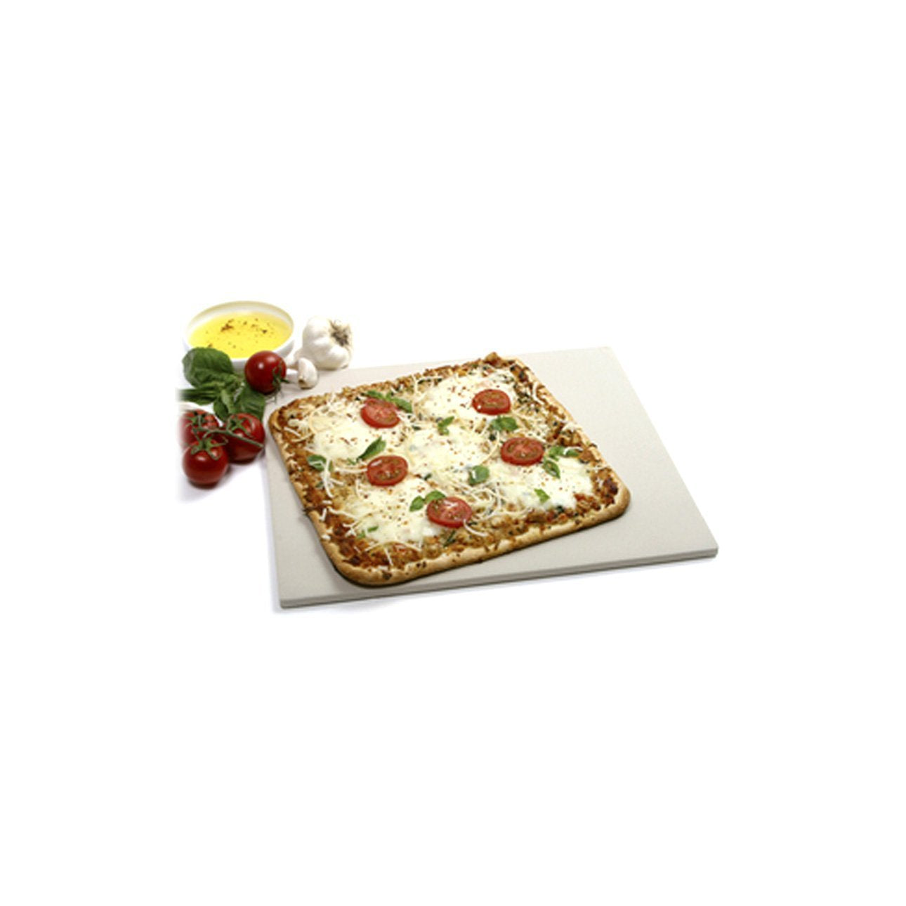 Norpro Pizza 13 15-Inch Baking Stone, 15/38Cm X 13In/33Cm, As Shown