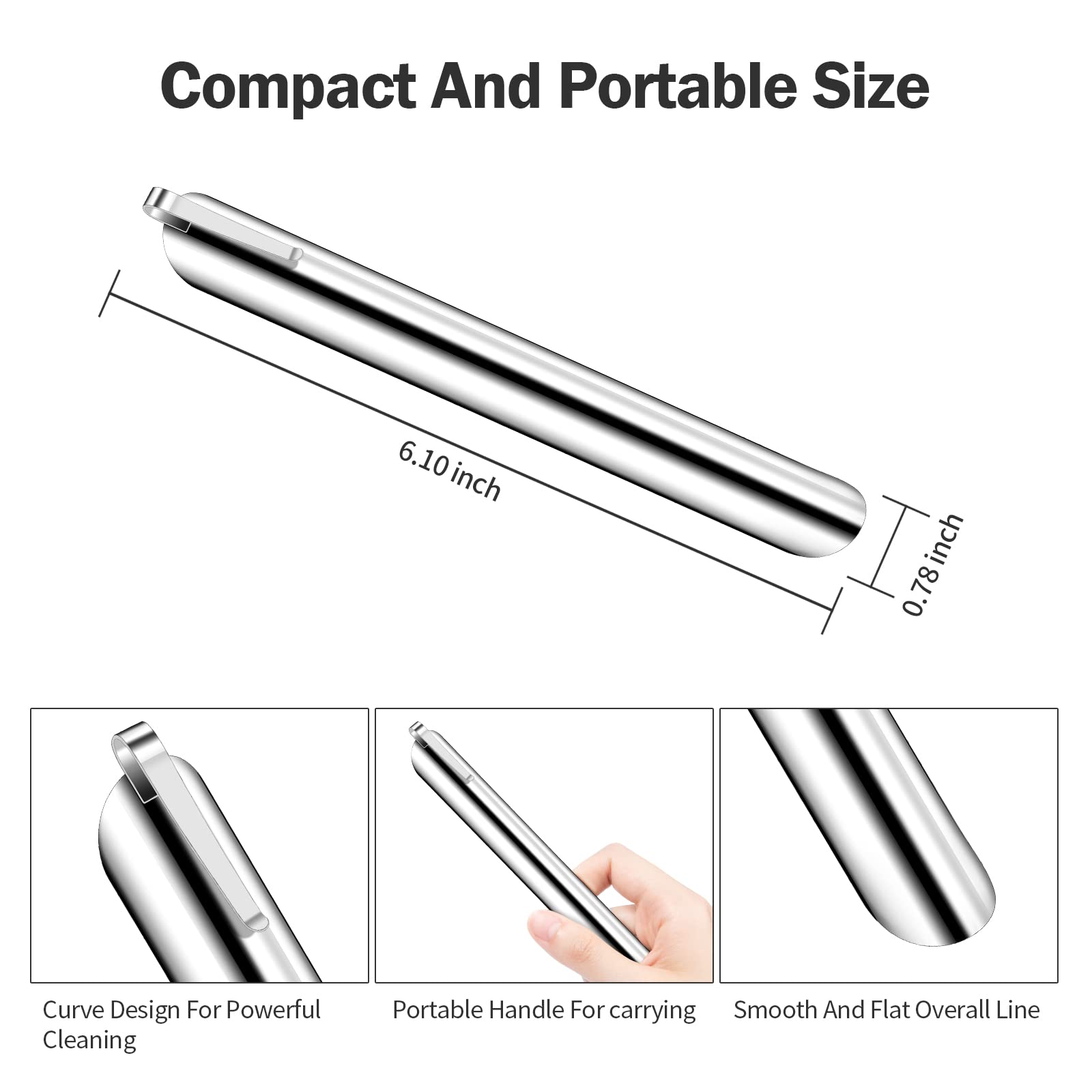 Restaurant Crumb Sweepers, Restaurant Crumb Cleaner, High Quality Stainless Steel Crumb Scraper, Crumber Tool For Waiters, Waitr