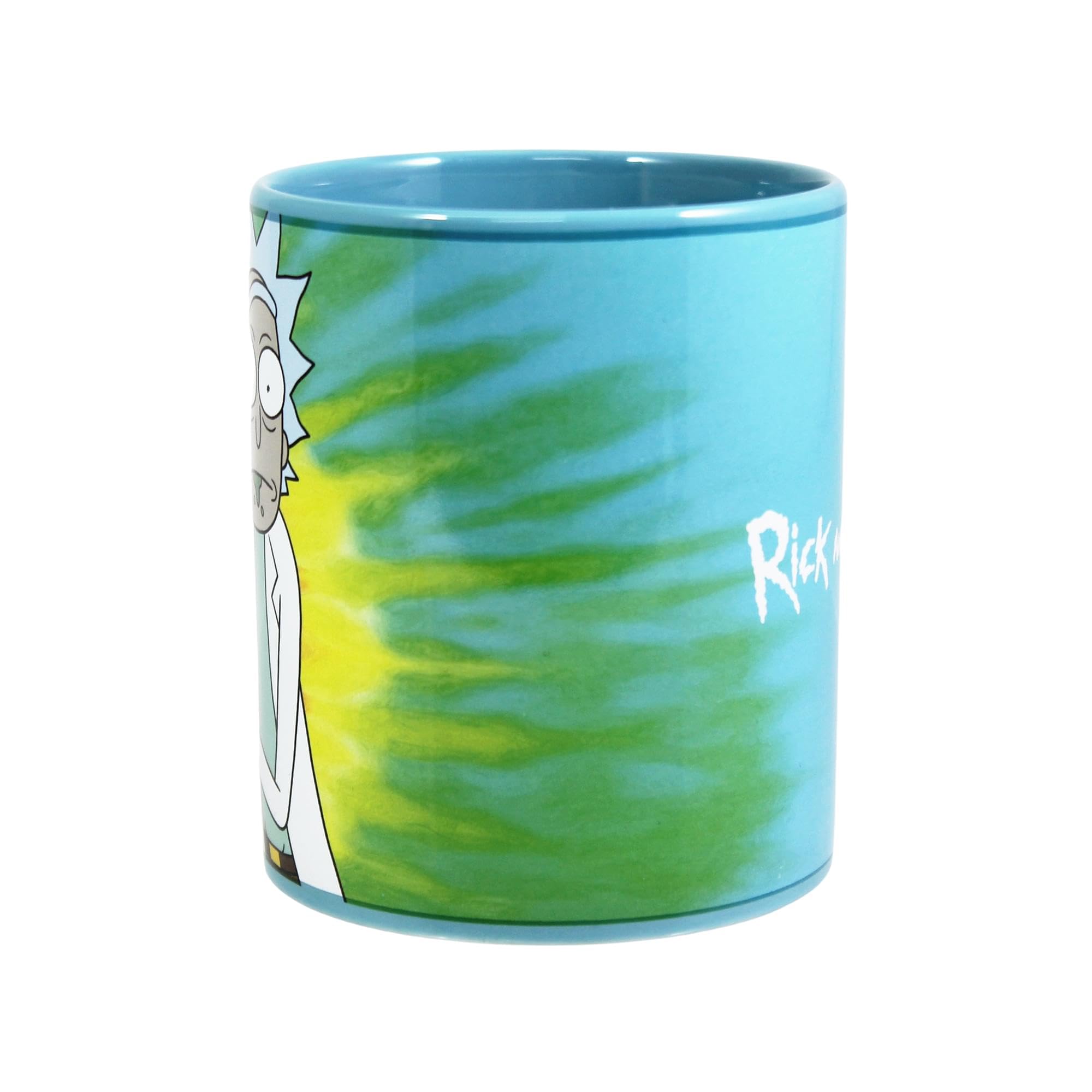 JUST FUNKY Rick and Morty Psychodelic Coffee Mug | Rick And Morty 11 Oz Heat Color Changing Coffee Mug | Anime Mug | Tea Mug | H