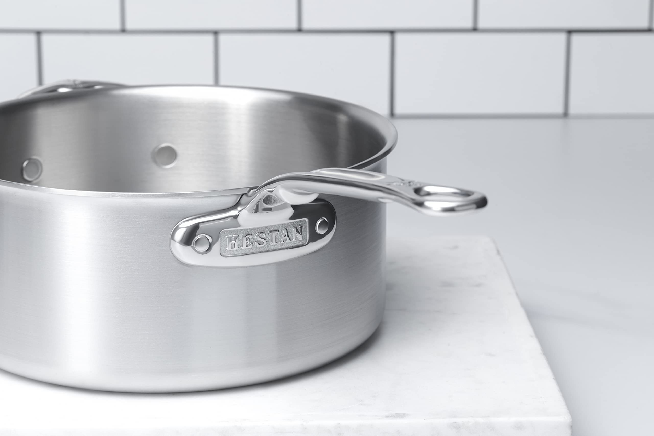 Hestan Thomas Keller Insignia Stainless Steel Sauce Pot, Induction Compatible, 1.5 Quart, Model 31017