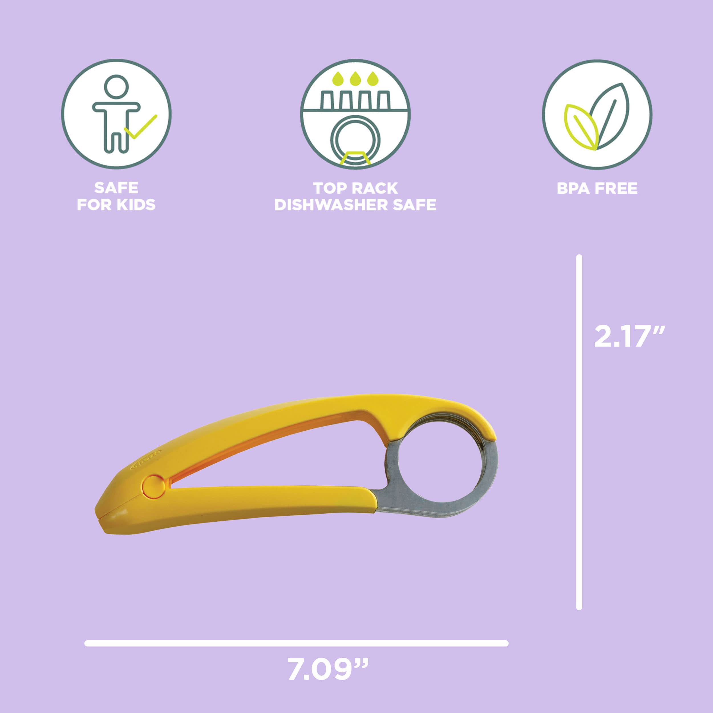 Slicer Banana Yel Plstc (Pack Of 1)