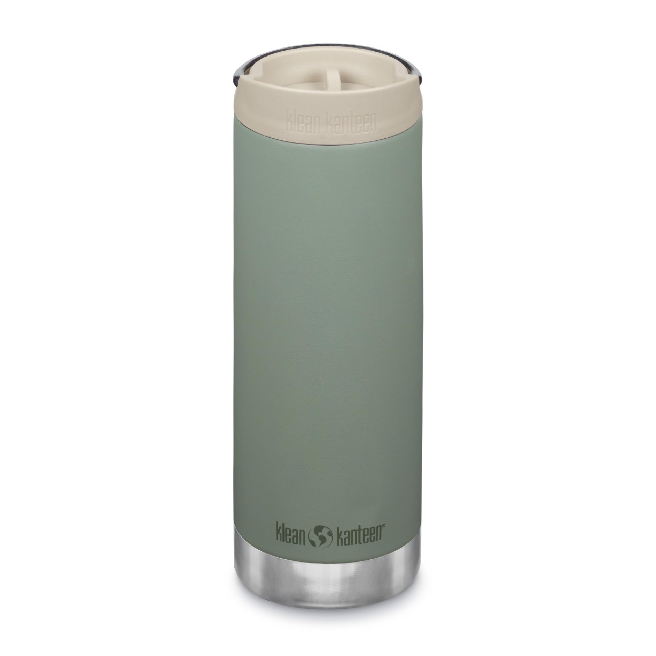 Klean Kanteen 16oz TKWide Insulated Coffee Tumbler with Caf   Cap - Sea Spray