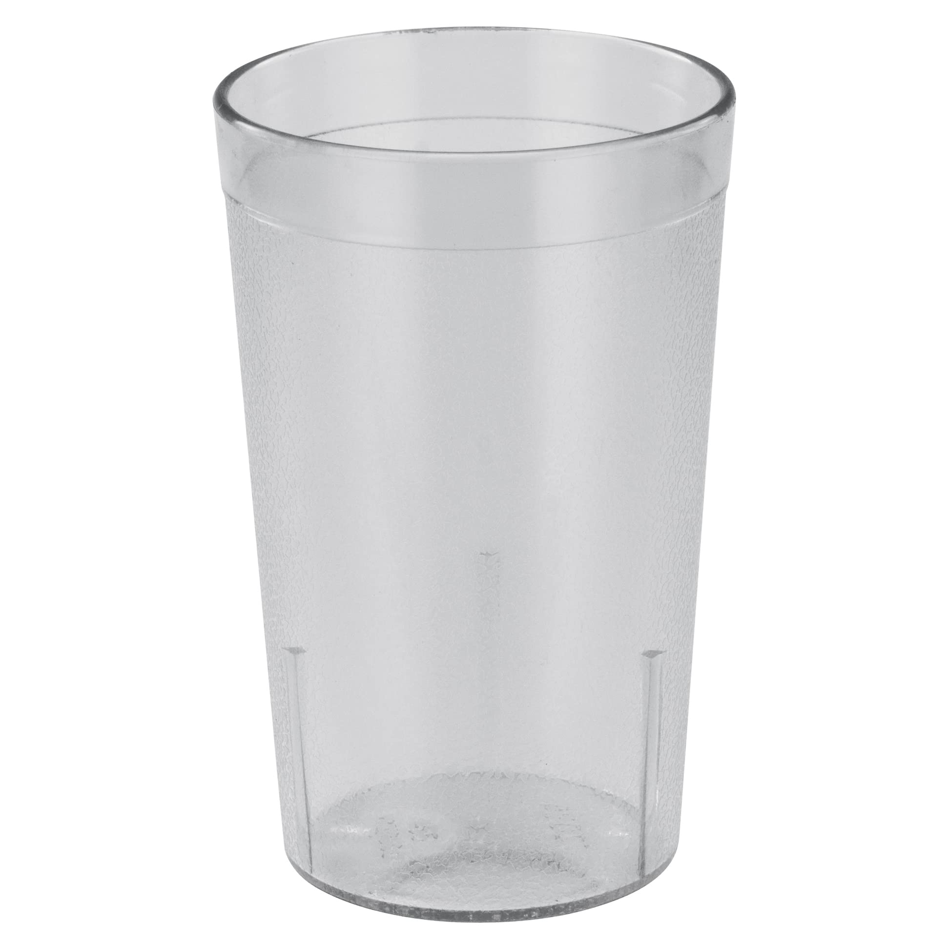 Winco Pebbled Tumblers, 12-Ounce, Clear