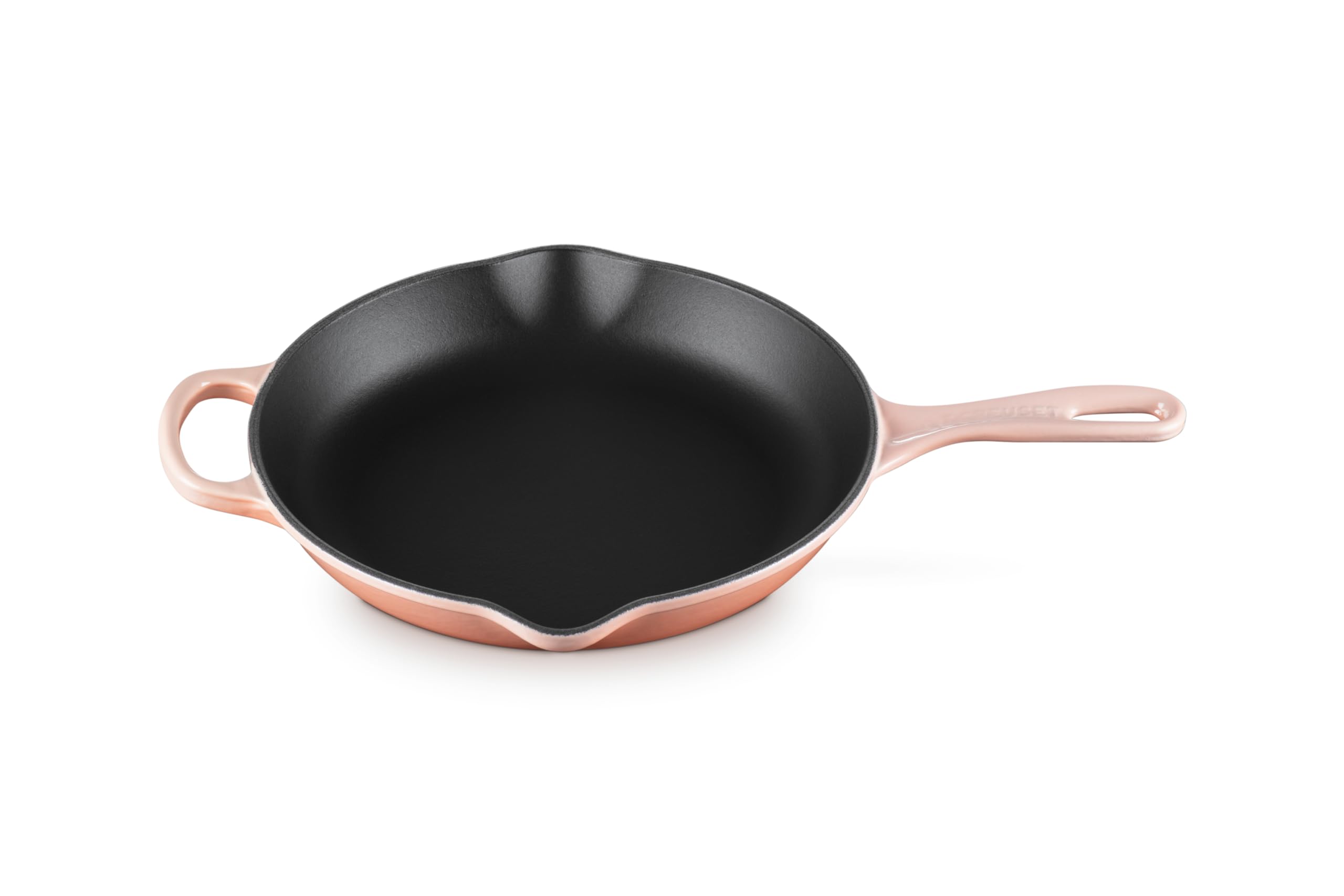 Le Creuset Enameled Cast Iron Signature Round Skillet, 10.25, Peche