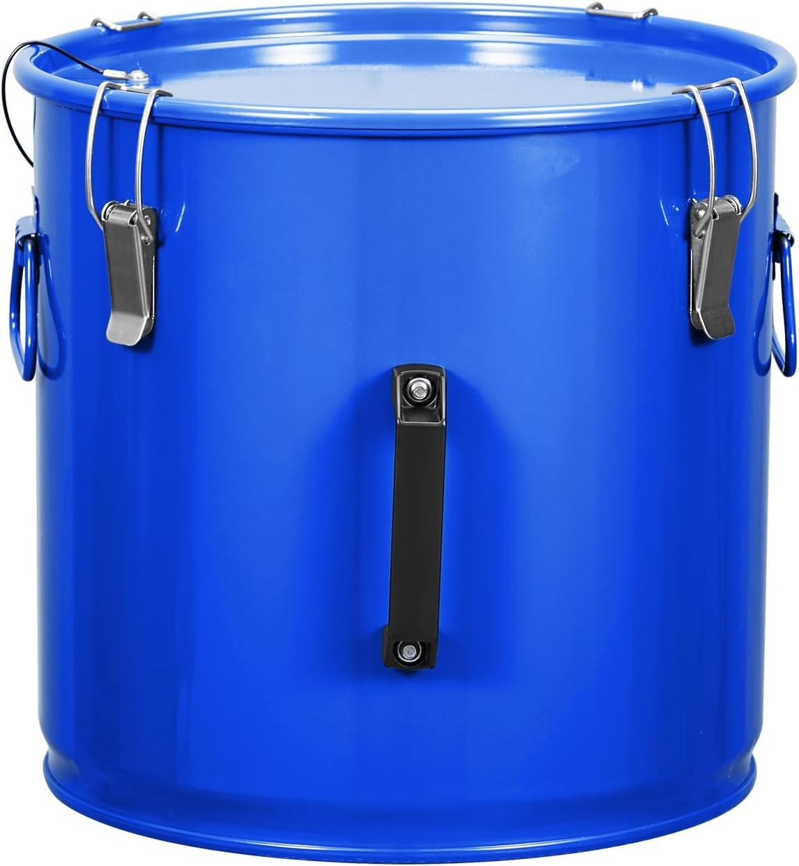 Fryer Grease Bucket 8 Gal, Oil Disposal Caddy, Steel Fryer Oil Bucket With Rust-Proof Coating, Oil Transport Container for Hot C