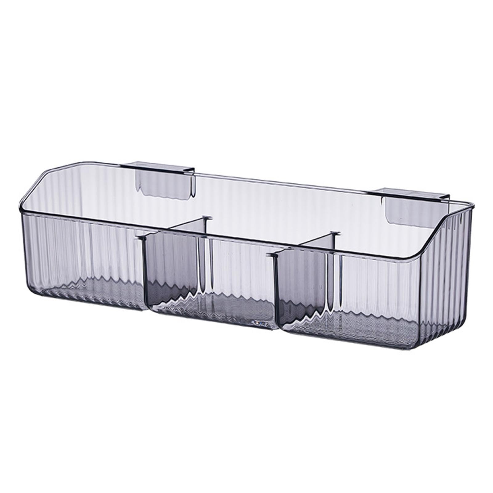 The Style Sutra Spice Wall Rack Multifuction Seasoning Organizer For Kitchen Spice Wall Jars Gray