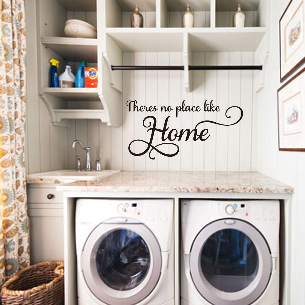 There'S No Place Like Home Vinyl Wall Decal Family Love Quotes Wall St ...