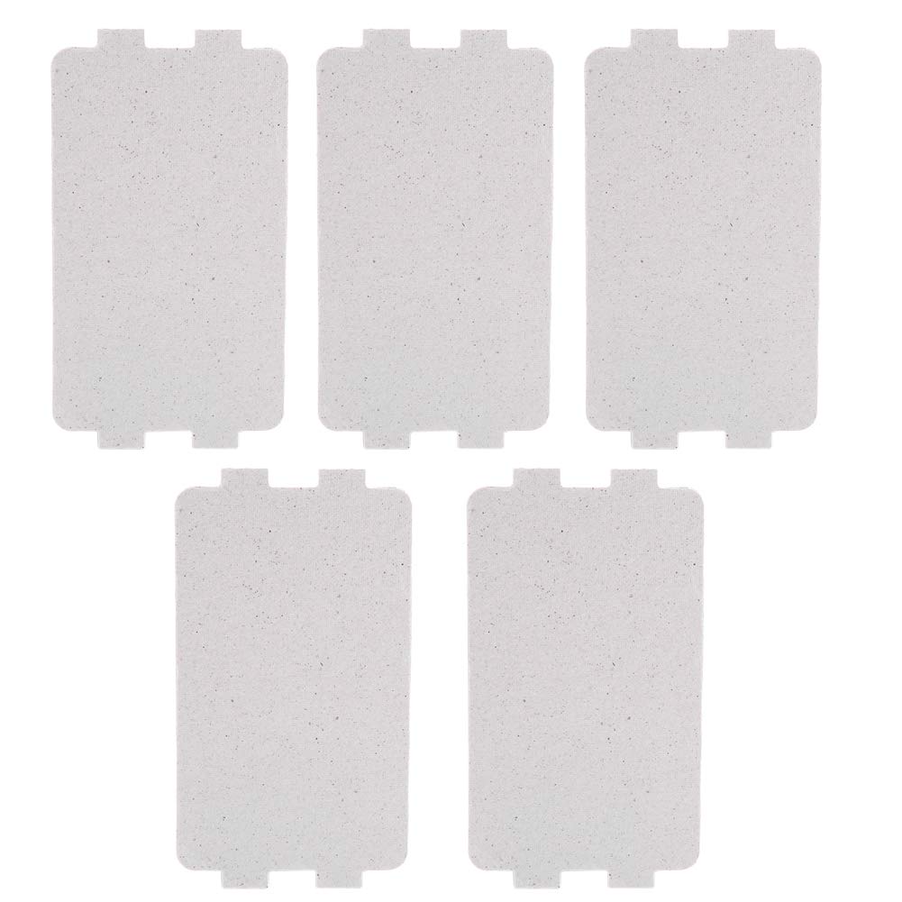 5Pcs Waveguide Cover, Universal Microwave Oven Mica Plate Sheet Repairing Parts For Home Kitchen Office Restaurant Microwave Rep