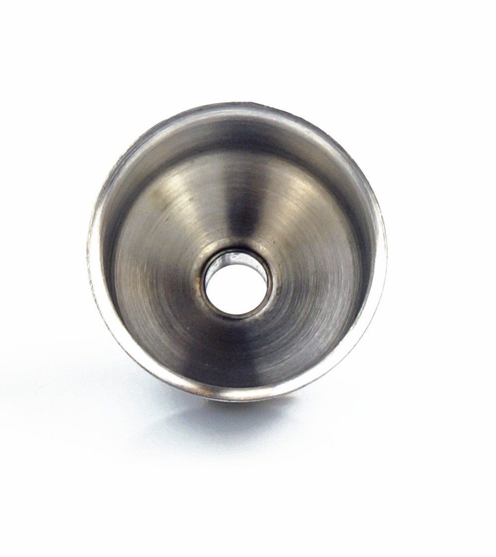 Yueton Pack Of 6 Stainless Steel Mini Funnel For Essential Oil Bottle, Flasks