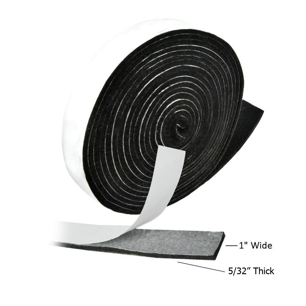 Onlyfire Hi Temp Bbq Smoker Gasket Self Stick, 15 Ft, Fits For Kamado Smokers Grills Like Big Green Egg, Kamado Joe, Pit Boss, L