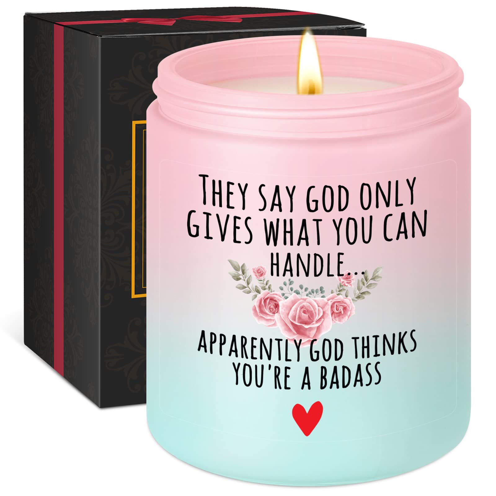 GSPY Candle, Get Well Soon Gifts for Women, Get Well Gifts, Breast Cancer Gifts for Women, Comfort Items for Cancer Patients, Ch
