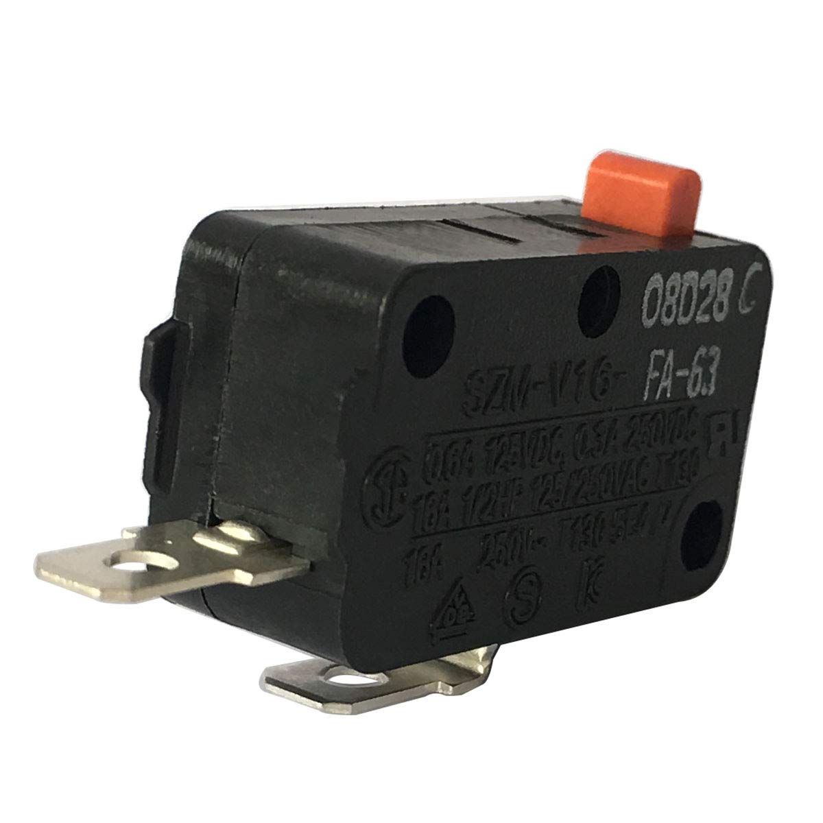 Lonye Szm-V16-Fa-63 Microwave Door Switch Fit For Lg Ge Microwave Oven Szm-V16-Fd-63 3B73362F Ps3522738 (Normally Open)(1 Pc)